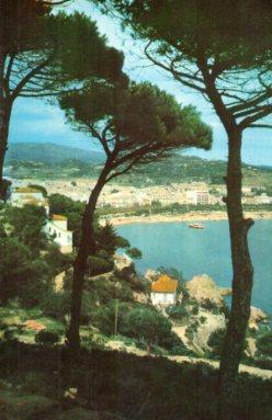 POSTAL PV06835: Vista parcial desde la montaña de San Feliu de Guixols