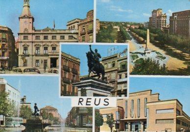 POSTAL PV06825: Vistas varias de Reus, Tarragona