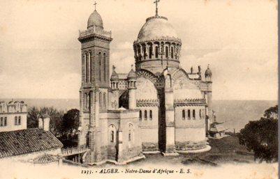 POSTAL PV06460: Alger. Notre-Dame d'Afrique