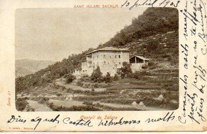 POSTAL PV06089: Castell de Saleta a Sant Hilari Sacalm