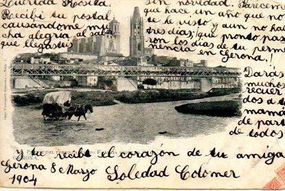 POSTAL PV06096: Puente del Ferrocarril de Francia en Gerona