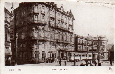 POSTAL PV06056: Puerta del Sol en Vigo