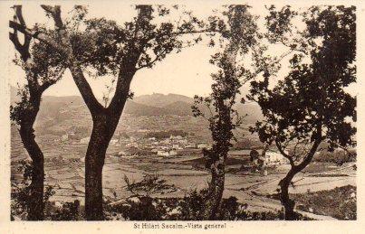POSTAL PV06070: Vista general desde la montaña de S. Hilari Sacalm