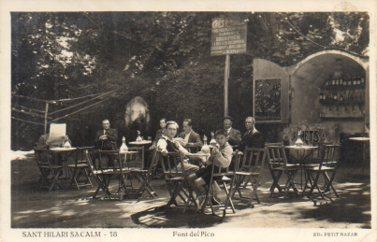 POSTAL PV06071: Terraza en Font del Pico, Sant Hilari Sacalm