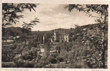 POSTAL PV06072: Vista Castillo Montsolis en San Hilario Sacalm