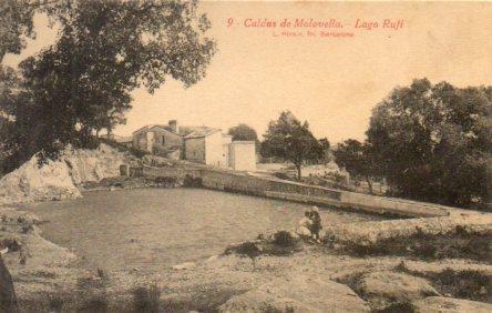 POSTAL PV06154: Lago Rufi en Caldas de Malavella