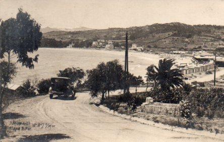 POSTAL PV06181: Carretera de acceso a la playa de Sant Feliu de Guixols