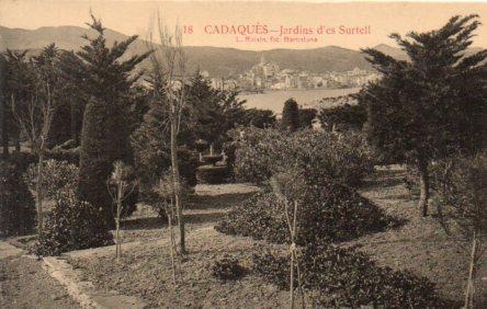 POSTAL PV06142: Jardins Surtell a Cadaques