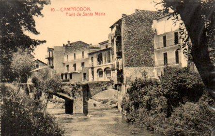 POSTAL PV06137: Pont de Santa Maria a Camprodon