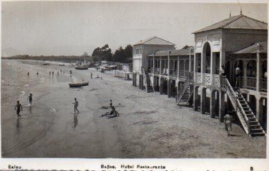 POSTAL PV05948: Baños y hotel restaurante en Salou