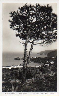 POSTAL PV05920: Vista parcial desde la montaña de Cadaques