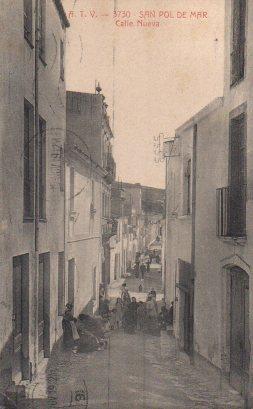 POSTAL PV05927: Calle Nueva en San Pol de Mar