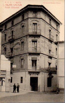 POSTAL PV05929: Hotel Oriental en S. Hilari Sacalm. Col.leccio Ximeno Planas