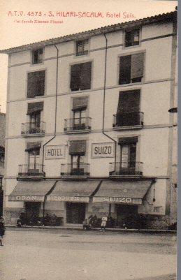 POSTAL PV05932: Hotel Suizo en S. Hilari Sacalm
