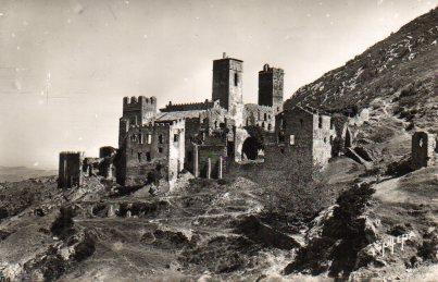 POSTAL PV06044: Vista del Monasterio de San Pedro de Roda en Port de la Selva