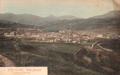 POSTAL PV05983: Prados y vista general de Sant Hilari