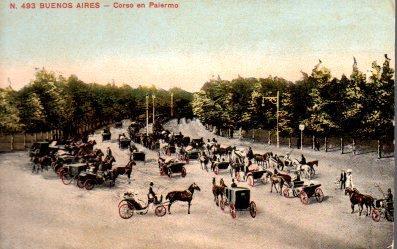POSTAL PV05990: Corso en Palermo, Buenos Aires