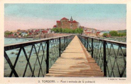 POSTAL PV06378: Tordera. Pont i entrada de la poblacio (ver descripcion)