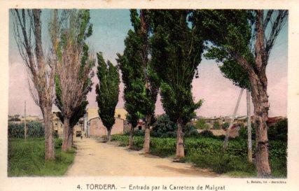 POSTAL PV06379: Tordera. Entrada per la Carretera de Malgrat (ver descripcion)