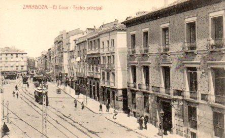POSTAL PV06346: El Coso Teatro Principal, Zaragoza