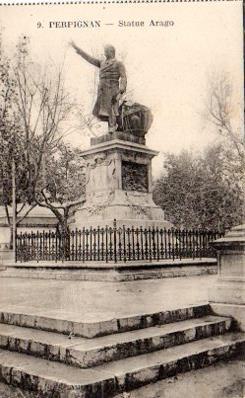 POSTAL PV06432: Perpignan. Statue Arago