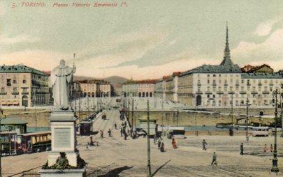 POSTAL PV06437: Torino. Piazza Vittorio Emanuele 1º