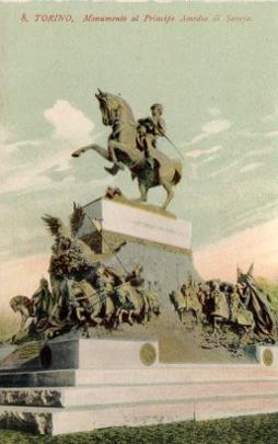 POSTAL PV06442: Torino. Monumento al Principe Amedeo di Savoja