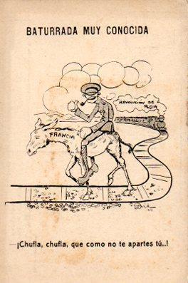 POSTAL PV06444: Caricaturas del diario El Tiempo. Baturrada muy conocida
