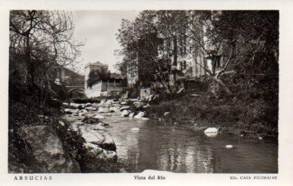 POSTAL PV06403: Arbucias, vista del Rio