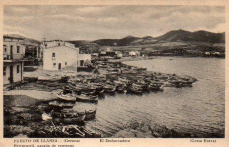 POSTAL PV06230: El Embarcadero en el puerto de Llansa