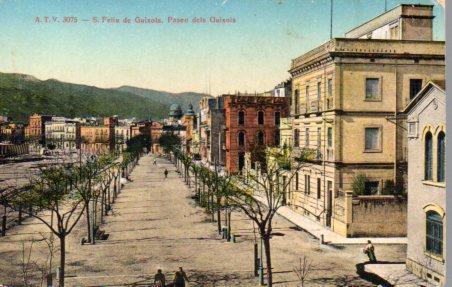 POSTAL PV06231: Paseo dels Guixols en San Feliu de Guixols