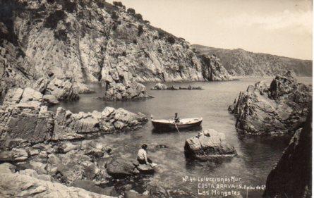 POSTAL PV06234: Las Mongetes en S. Feliu de Guixols. Colecciones Mur nº 44