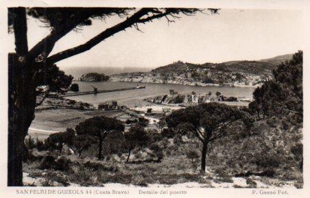 POSTAL PV06251: Puerto y bahia de San Feliu de Guixols