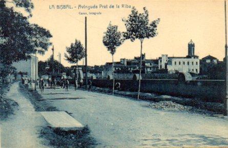POSTAL PV06314: Avinguda Prat de la Riba, La Bisbal