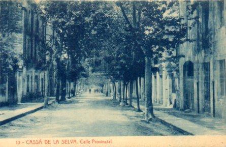 POSTAL PV06319: Calle Provincial en Cassa de la Selva