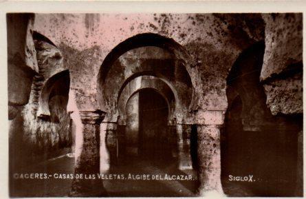 POSTAL PV06261: Caceres. Casas de las Veletas, Algibe del Alcazar