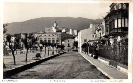 POSTAL PV06279: El Passeig de Cadaques
