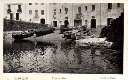 POSTAL PV06277: Platja del Pianc, Cadaques