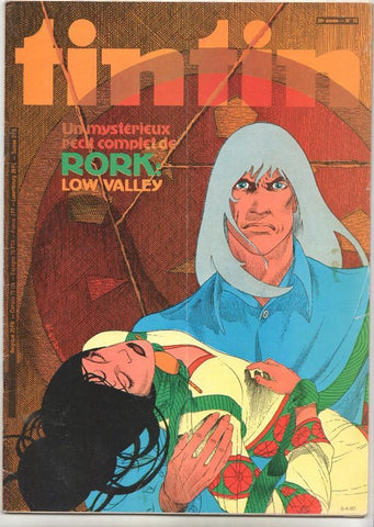 Revista Tintin num 15, año 35, 8/4/80. Un mysterieux complete de Pork Low Valley