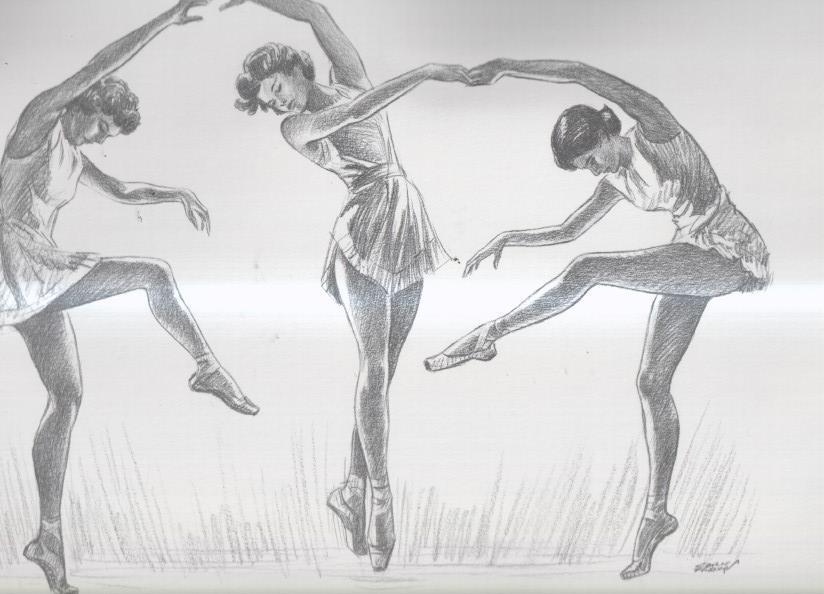 Laminas Carlos Freixas: Ballet Clasico numero 07  (Serie Estudios numero 12 )