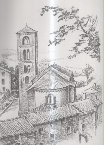 Laminas Carlos Freixas: Iglesias Romanicas Clasico numero 08 (Serie Estudios numero 21 )