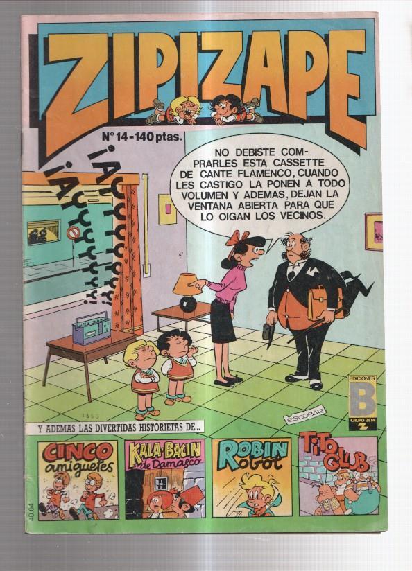 Zipi y Zape semanal numero 014: Robin Robot: el super H-14 (Sanchis, 2 paginas)
