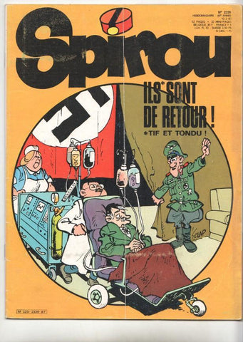 Revista Spirou num 2339, año 46, 10/2/83 - Tuf & Tuf et Modibul Vestibul