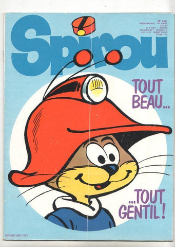 Revista Spirou num 2341, año 46, 24/2/83 - Le scrameustache la saga de Thorgull