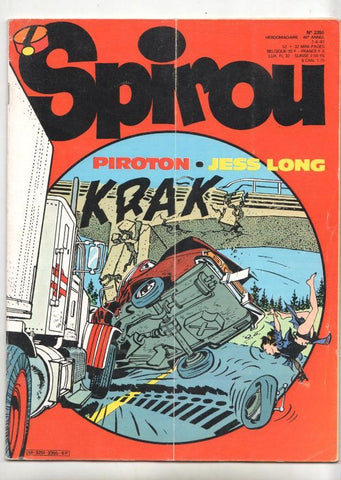 Revista Spirou num 2355, año 46, 2/6/83 - Jess Long la sherif