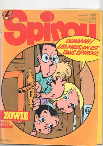 Revista Spirou num 2359, año 46, 30/6/83 - Le bande a Zowie (Safari Land)