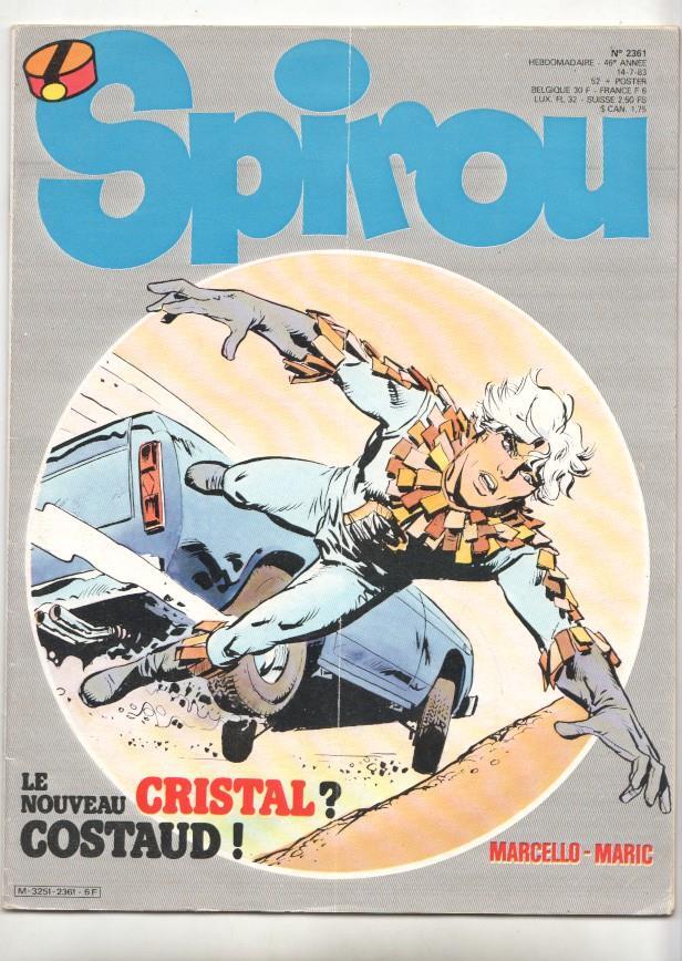 Revista Spirou num 2361, año 46, 14/7/83 - NO INCLUYE POSTER