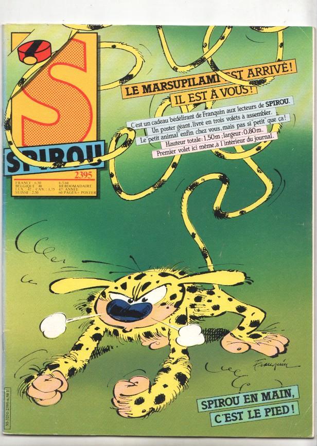Revista Spirou num 2395, año 46, 8/3/84 - NO INCLUYE POSTER
