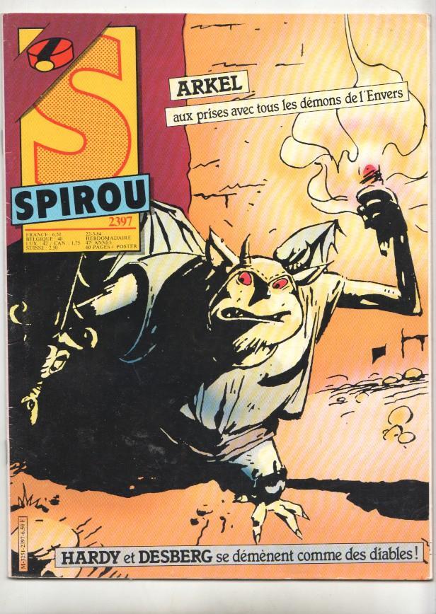 Revista Spirou num 2397, año 46, 22/3/84 - NO INCLUYE POSTER