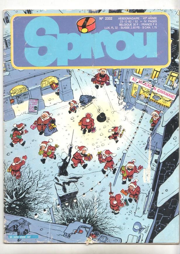 Revista Spirou num 2332, año 45, 23/12/82 - Sibylline et le kulgude